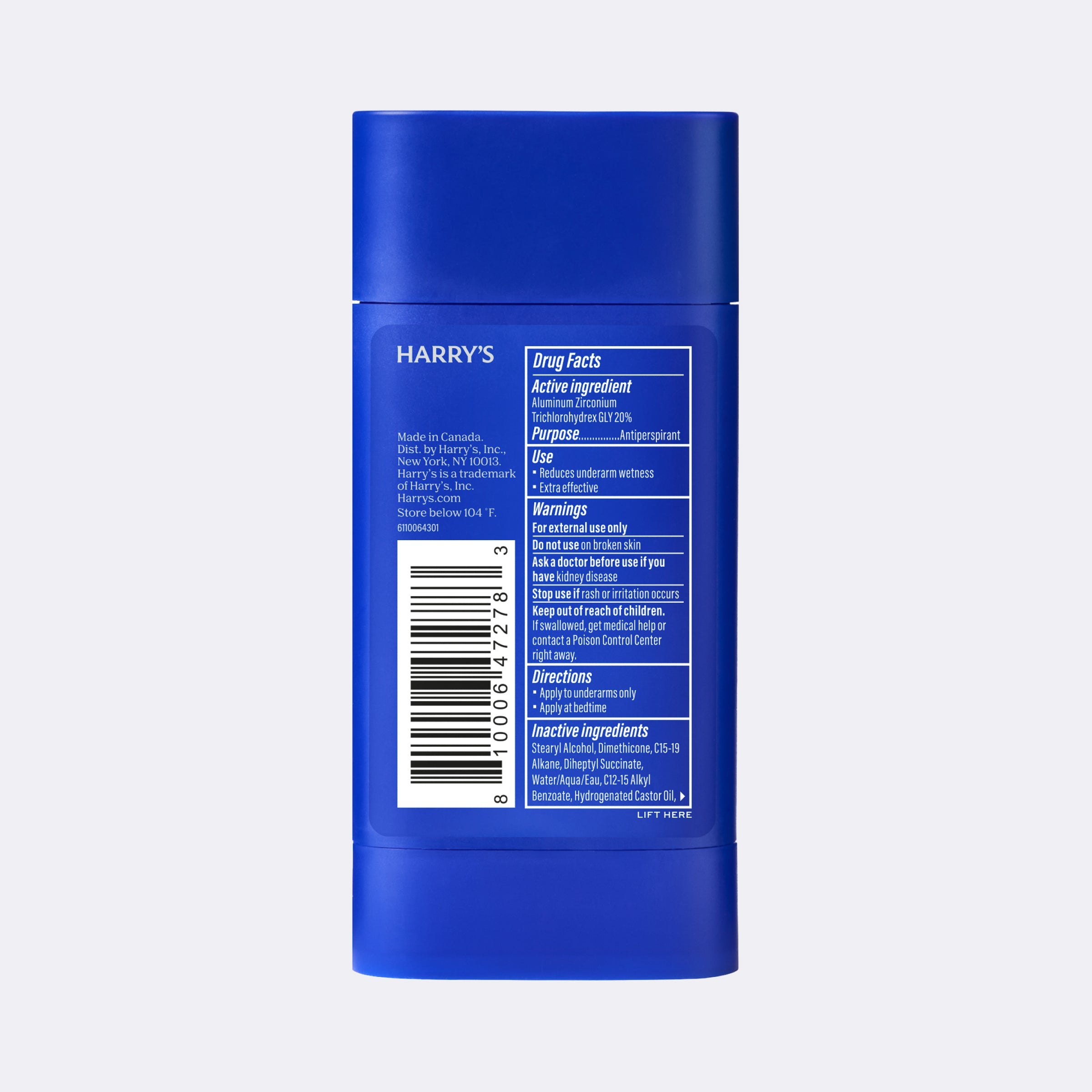 Stone Extra-Strength Antiperspirant | 72 HR Sweat & Odor Protection