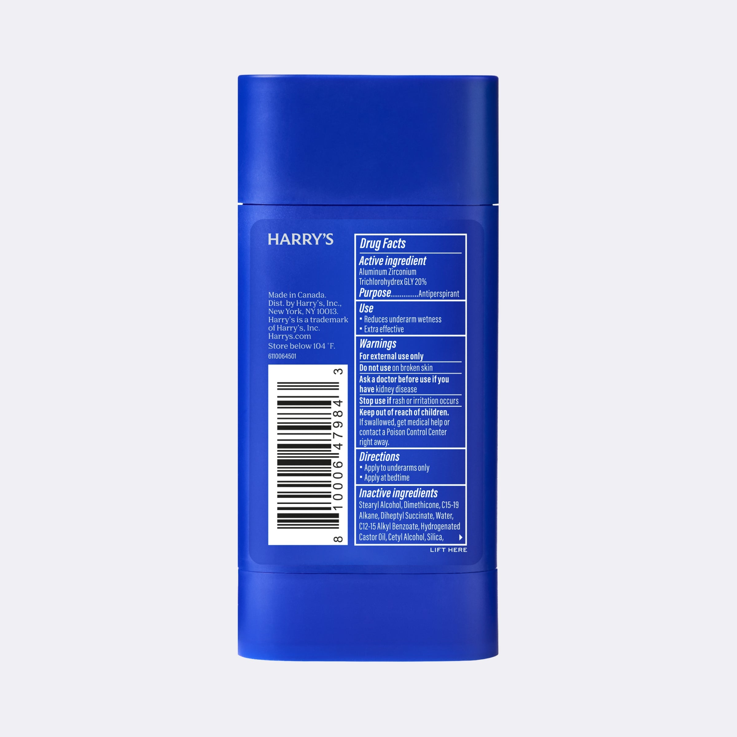 Wildlands Extra-Strength Antiperspirant | 72 HR Sweat & Odor Protection
